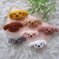 WOOL DOG HEAD DOLL 9 X 4 CM PRICE Rp. 12,000 pcs/ Rp. 120,000/ 12 pcs