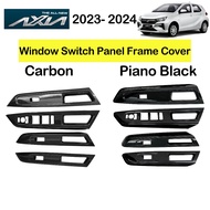 Perodua Axia 2023- 2025 window switch panel frame cover accessories
