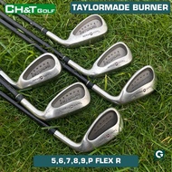 Taylormade Burner 6-piece men's iron golf set: 5, 6, 7, 8, 9, P, Flex R