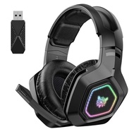 New Product ONIKUMA B100 Wireless Gaming Headset Headset Bluetooth 2.4G Headset RGB Luminous