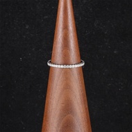 CARTIER(卡地亞)  18K白金 鑽石 白金 Etincelle de Cartier系列 整圈排鑽戒指 18K