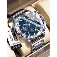 jam tangan perempuan jam tangan jam tangan lelaki Genuine Swiss Men's Watch Luminous Business Multif