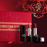 迪奥(DIOR)烈艳蓝金明星礼盒口红套装丝绒999丝绒720新年生日礼物女