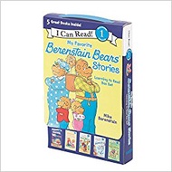 贝贝熊5册盒装 My Favorite Berenstain Bears Stories I Can Read Level 1 进口原版 英文