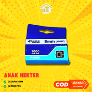 ANAK HEKTER STAPLES 8 MM 1000 PCS  / MATA STAPLES 8 MM / MATA STAPLES TEMBAK 8 MM 1000 PCS