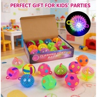 7.5cm 6.5cm Luminous foot ball Rubber Spiked Balls