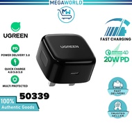 UGREEN 20W PD USB C Type C Quick Charge 4.0 3.0 Charger Black Charger Set Phone 14 Pro Max S22 Ultra
