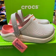 รองเท้าแตะ Crocs Literide Clog รองเท้าแตะผู้หญิง แบบลำลอง นำเข้า พื้นนิ่ม น้ำหนักเบา ใส่สบาย