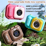 1080P Kids Digital Camera Mini Video Camera for Kids 48MP 2.4 Inch IPS HD Screen Camcorder Children'