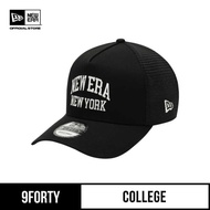 New Era 9FORTY A-Frame Trucker College Black Snapback