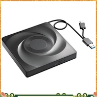 External CD/DVD Drive Burner, CD ROM DVD Player Portable CD Reader for Laptop PC  11/10/7 Linux  OS 