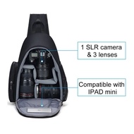 MNLXM Backpack Photography Backpack Water-resistant Removable Dividers DSLR Camera Bag Tripod Lens Pouch Shockproof Camera Sling Bag Camera Accessories