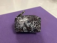 Woven small bag coin bag 女將豹紋小錢包