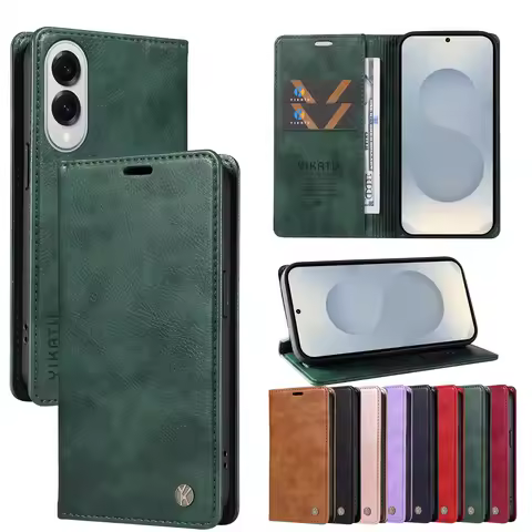 Wallet Leather Case For Samsung Galaxy A91 A81 A73 A72 4G A71 A70 A56 A55 S10 Plus S10e S9 S8 S7 Edg