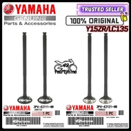 100% ORIGINAL Y15 Y15ZR FZ150 LC135 VALVE SET EXHAUST VALVE INTAKE VALVE