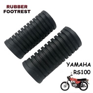 yamaha rs 100 MOTORCYCLE RUBBER FOOTREST FRONT TYPE DESIGN ( MAKAPAL ) accessories