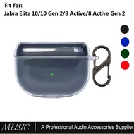 Silicone Case for Jabra Elite 8 Active, Jabra Elite 8 Active Gen 2, Jabra Elite 10, Jabra Elite 10 G