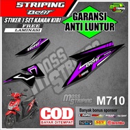 Carbu BEAT Motorcycle Stickers 2008 2009 2010 2011 2012 M710 STICKER STRIP STRIP STRIPING LIST LIS Accessories MODIF MODIF MODIF Graphic Images Motorcycle MOTORBIKE Variations HONDA BEAT Carburetor SEMI FULL BODY OLD OLD OLD OLD OLD School Plain U237