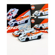 Ready Stock [Car Model] SPARKY Micro Shadow 1: 64 Porsche 917 Set Le Mansai GULF Bay Alloy Car Car M