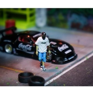 Figure 1/ mechanical steering wheel hype Lbwk rwb high detail