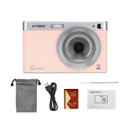 【KiTBEEZ KF-1】CCD Digital Camera 50MP 16X Zoom 4K Video 2.88″ IPS Screen WiFi Face Recognition AF Au