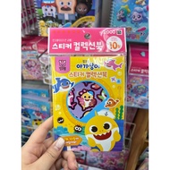 DAISO KOREA, BABY SHARK, STICKER