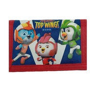 Nickelodeon Team Top Wing Children 3 Fold Wallet - Blue And Red Color