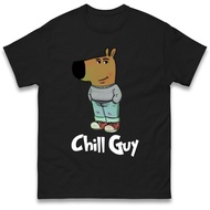 Chill Guy Meme T-Shirt, Just A Chill Guy Unisex Black Shirt