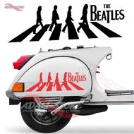 VB44 The Beatles Sticker / Vespa Px Sticker / Vespa Motorcycle Sticker