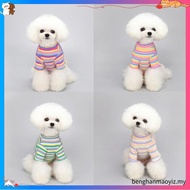 Cat clothes male cat cute clothes female cat Pet Clothes Spring Autumn Cotton Rainb ow Dog Cat Small