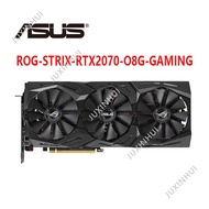 USED ASUS ROG-STRIX-RTX2070-O8G-GAMING Graphics Card 2304SP 1845MHz GDDR6 8GB 1 Year Warranty