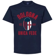 2025 New Bologna FC Retro Jersey T-Shirt Men Women 100% Cotton Vintage Y2K Football Luxury Fan Tee H