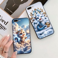 Iphone 7 / Iphone 8 / Iphone 7 Plus / Iphone 8 Plus case with cute baby dragon print