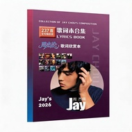 New Version Jay Jay Jay Chou Lyrics Notebook Copy-Free Album 237 Gifts Collection Fans