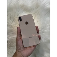 Iphone Xs Max 256gb warna Gold