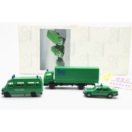 [Orphan] Mercedes-Benz 190E German Police Car Version Mercedes-Benz Centennial Edition Set Herpa 1/8