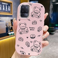 Case Applicable to OPPO A94 Reno 5F F19 Pro Case Lovely Bear / Tiger