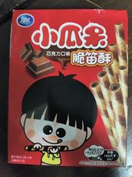 脆笛酥 小瓜呆 可口 捲心酥巧克力/草莓口味 65g