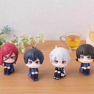 Look up BLUE LOCK Action Figure Isagi Yoichi Bachira Meguru Nagi Seishiro Doll Desktop Ornaments