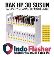 Rak HP 30 Susun Slot Dinding Serbaguna