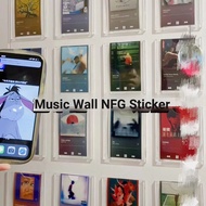 nfc chip music wall 213nfc sticker compatible with Apple Android mobilNFC 213nfc with Phone Inductio