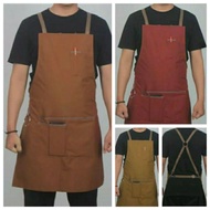Clemek BARISTA MASA APPRON BARISTA MASS BARISTA APPRON WAITER CHEF BARBER APRON PLAIN CLOTH COSTUME