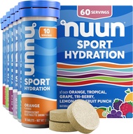 Viên uống điện giải thể thao vận động hàng Mỹ Nuun Sport Electrolyte Drink Tablets