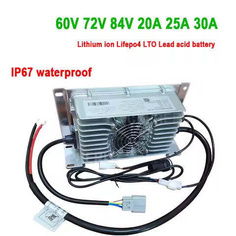 72V 30A 25A 20A 60V Battery Charger For 71.4V 73V 20A 84V 25A 87.6V 88.2V 30A 67.2V 96.6V 92.4V Life
