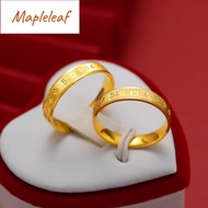 Original 916 gold couple's number 5201314 Men's and Women's Ring Accessories Jewelry Gifts