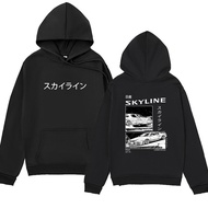 Fashion Baju Ae86 Hoodie Initial D Double Sided Print Hooded R34 Gtr Pullovers Hoodie Casual