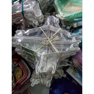 100 thick aluminum hooks as shown (3000g)