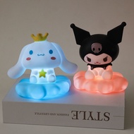 Sanrio Kuromi Kids Toys With Light Cute Girl Birthday budak decoration Cake topping hiasan cinnamon