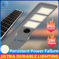 KKSKY All In One Light Human body sensing Solar Street outdoor Lighting 100w 200w IP67 Waterproof So
