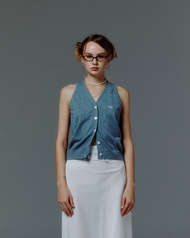 ané botton knit vestเสื้อกักกระดุมผ่าหน้า ane.wear